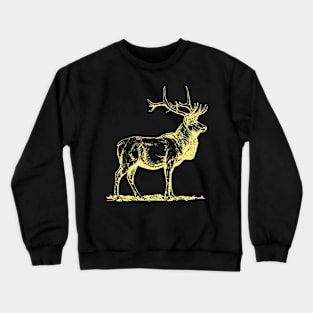 Rough looking deer Crewneck Sweatshirt